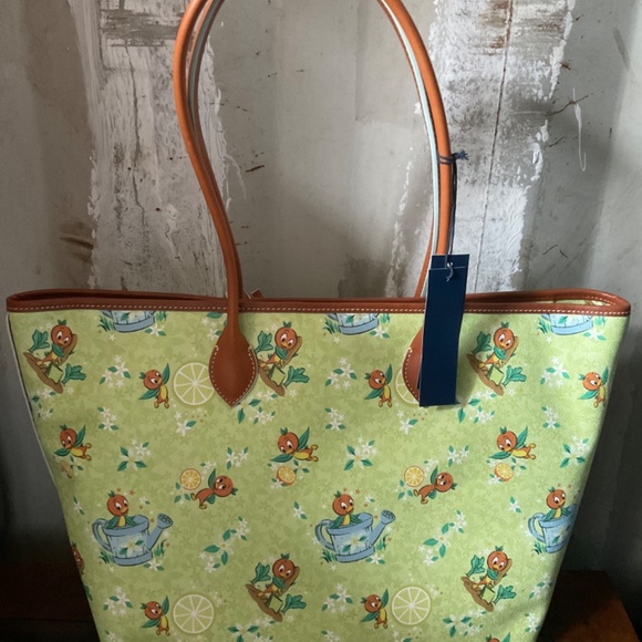 Disney dinner and bourke orange bird tote - Picture 2 of 2